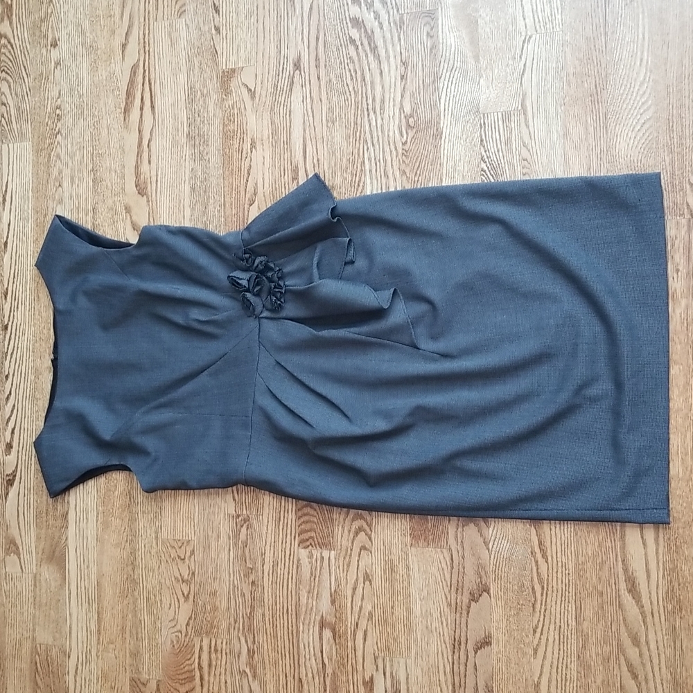 (8) Evan-Picone Business Casual Fitted Midi Dress Beautiful Waist Detail